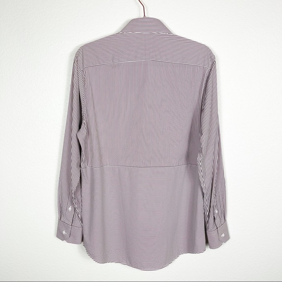 G/FORE Classic Stripe Button Up Dress‎ Shirt Medium - Picture 5 of 9